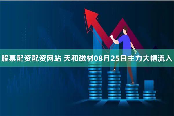 股票配资配资网站 天和磁材08月25日主力大幅流入